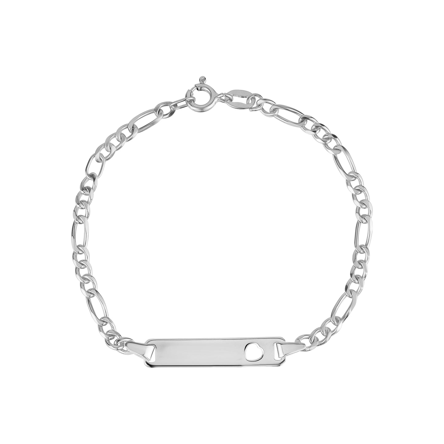 Heart Plaque Bracelet