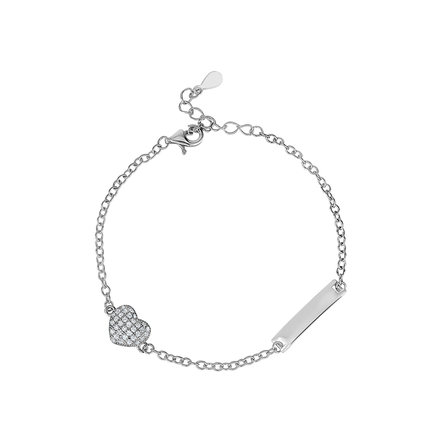 Heart Charm Bracelet